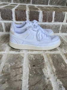 Nike Court Vision Low Womens Size 8.5 White Athletic Running Shoes Sneakers - Picture 1 of 11