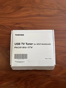 Tuner TV USB Toshiba pour ordinateurs portables MCE PA3518U-1TVN - Photo 1/4
