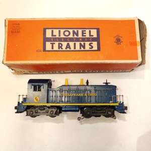 Lionel O Blue Switcher Model Railroad 