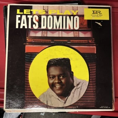 FATS DOMINO ~ LETS PLAY FATS DOMINO  VINYL RECORD LP 1959 PIONEER OF ROCK & ROLL - Image 1 of 4