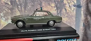 1/43 CE Edison Giocattoli (Italia) Alfa Romeo 2600 sprint 1964 Polizia - Foto 1 di 3
