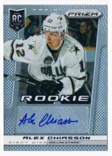 2013-14 PRIZM PRIZM  ROOKIE ALEX CHIASSON ROOKIE AUTO 02/20 DALLAS STARS #A-AC