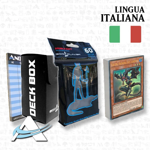 KONAMI Structure Deck TANA DELL'OSCURITA' • SR06 Mazzo Italiano YUGIOH + Accessori