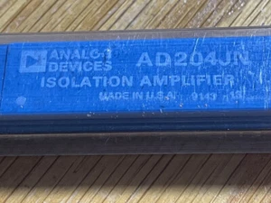 ANALOG DEVICES AD204JN, Isolation Amplifier, vintage analog parts - Picture 1 of 2
