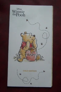 Disney Winnie the Pooh gold edition set of eight gold plated medals - Picture 1 of 6