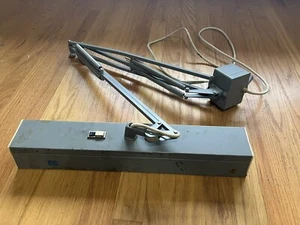 Vtg Luxo Industrial Adjustable Floating Drafting Arm Lamp Light Mcm Dazor Type - Picture 1 of 18