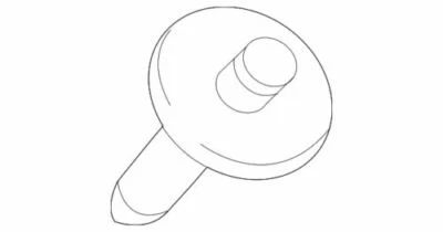 Novo fabricante de equipamento original Ford EcoSport 2018-2020 clipe esquerdo forro de para-lama prendedor AA6Z-16K194-A - Imagem 1 de 4