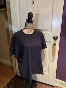 "Camiseta negra de lujo para hombre Joseph Abboud líquida capas suaves XL 46"" 26""" - Imagen 1 de 12