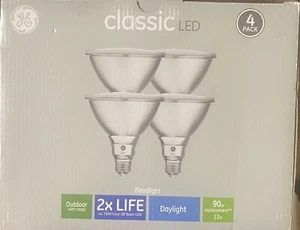 GE 90-Watt PAR38 Outdoor Wet Rated Daylight White LED Flood Lights NEW - Picture 1 of 1