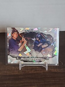 Triston Casas 2018 Bowman Sterling Chrome Atomic Refractor Boston Red Sox /150