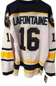 Pat LaFontaine Buffalo Sabres jersey, NWT,Mens 3XL , 28 “ P-T-P, HeroesOfHockey. - Picture 1 of 2