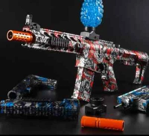 M416 Electric Ball Blaster Toy Gun - High-Speed, Metallic Finish. - Picture 1 of 2