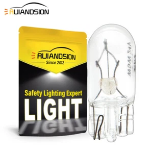Bombilla halógena T10 W5W luz de separación de coche luz de matrícula 24V 5W blanco cálido - Imagen 1 de 7
