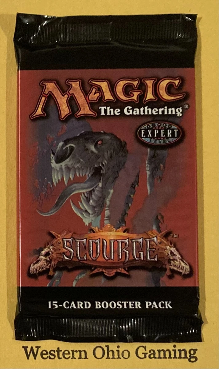 Magic: The Gathering Scourge Sealed Collectible Card Game Packs