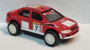 New Ray 06407 1:64 scale Red 2001 Mitsubishi Lancer EVO VII - Picture 1 of 2