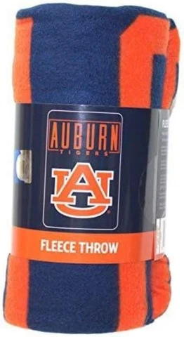 NCAA "Collegiate Team Logo" Fleece Throw Blanket 40" x 60" Cover