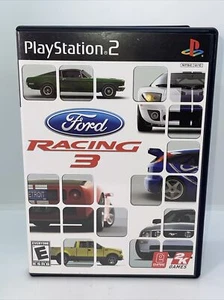 Ford Racing 3 Sony PlayStation 2 PS2 Black Label Game Complete CIB W/ Manual - Picture 1 of 9