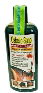 Cabello Sano ANTIBACTERIAL Shampoo Anti Dandruff Psoriasis Caspa 8 oz. - Picture 1 of 1