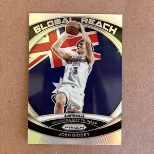 2023-24 Panini Prizm Josh Giddey Global Reach Silver #10 - Picture 1 of 6