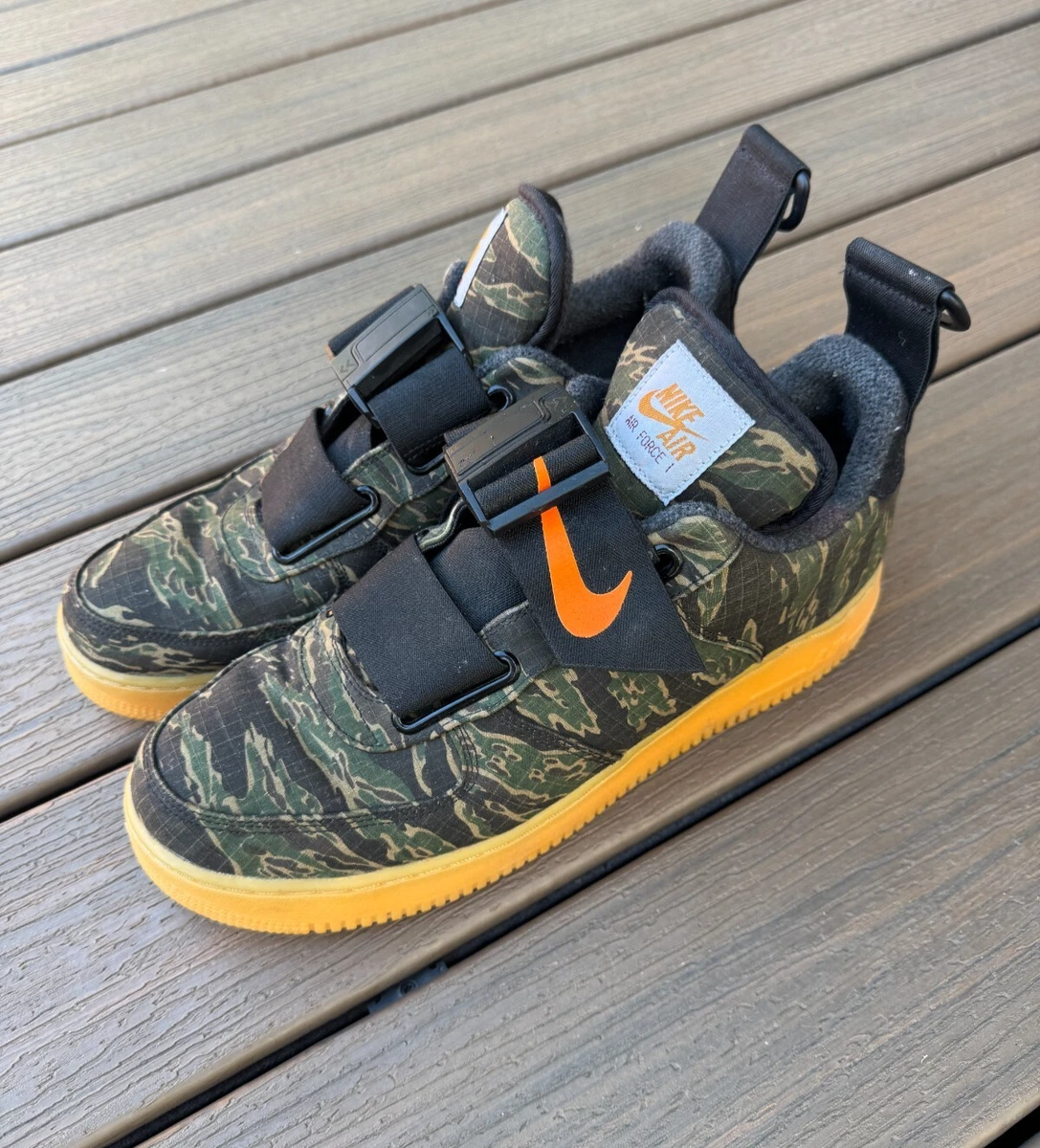 靴 NIKE AIR FORCE 1 UTILITY Carhartt WIP 28 エア フォース 1 ユーティリティ LOW プレミアム カーハート WIP 'Camo