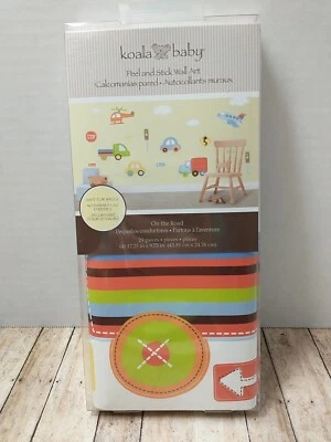 Calcomanías de pared Koala Baby On the Road pelar y pegar aviones autos y camiones nuevas Foto 1 de 4