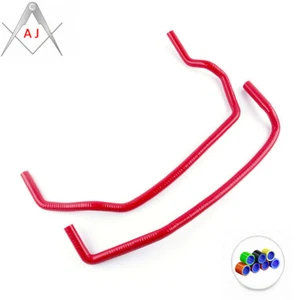 Red Silicone Radiator Water Coolant Hoses Kit For Renault 5 GT TURBO WATER PIPE - Picture 1 of 5