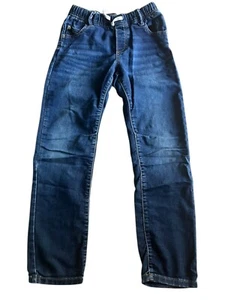 Gap Denim Boys L Denim Jeans Stretch Slim Cotton Blend Tie Waist Comfort Classic - Picture 1 of 6