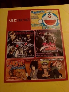 Viz Media Manga promotional licensing sheet 8-1/2x11 - Picture 1 of 2