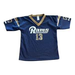 Jungen Medium LA Rams Trikot Blau Franklin - Bild 1 von 4
