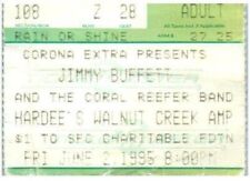 Jimmy Buffett Ticket Stub June 2 1995 Raleigh North Carolina