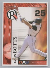 Jason Botts 2007 DAV Oklahoma RedHawks Rangers Minor League Baseball Card