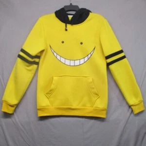 Assassination Classroom Hoodie Embroidery Yellow Junior  Size | M - Picture 1 of 7