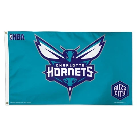 Charlotte Hornets Deluxe Flag 3 x 5 Cover