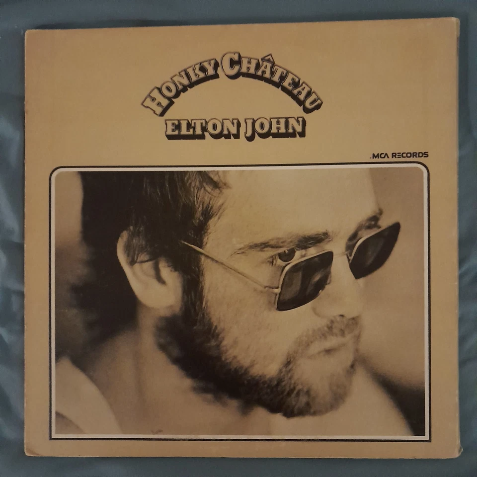 Elton John Honky Chateau 1972 MCA Records Envelope Cover OG Vinyl Album LP VG/VG - Image 1 of 4