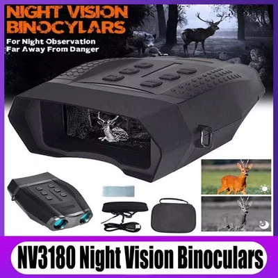 Infrared NV3180 Thermal Camera Night Vision Hunting Binoculars Video Recording - Image 1 of 4