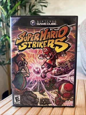 Super Mario Strikers - (Nintendo Gamecube) Original Case & Game - Image 1 of 4