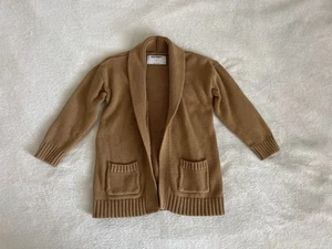 Old Navy Girl's Open Front Cardigan Sweater Brown Size 4T - Picture 1 of 5