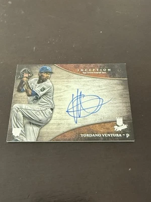 Yordano Ventura 2014 Topps Inception 签名亲笔签名 — 第 1/2 张图片