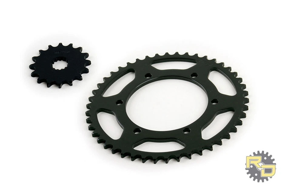 Rodas dentadas dianteiras e traseiras Kawasaki ZR750 ZR-7S 2001 2002 2003 16/46 - Imagem 1 de 1