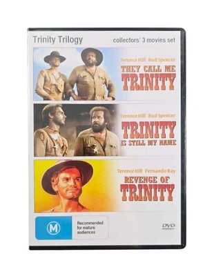 New - Trinity Trilogy DVD Terence Hill & Bud Spencer Western Region Free - Image 1 of 4