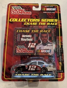 NASCAR DIECAST 1:64 RACING CHAMPIONS Collector 2001 #12 Jeremy Mayfield Mobil 1 - Picture 1 of 1