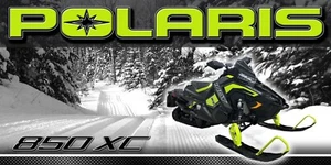 2019 Polaris Indy XC850 Lime Squeeze Garage Utility Vinyl Banner - Picture 1 of 4