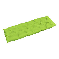 2/3 Seat Thick Garden Bench Seat Cushion Backrest Outdoor Bench Pad Seat Pad
