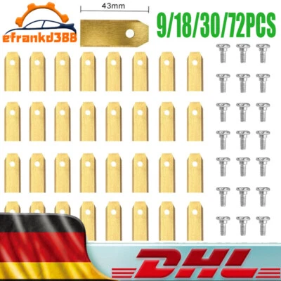 Ersatz Titan messer 43 mm für Husqvarna Automower Mähroboter Rasenmähermesse NEU - Bild 1 von 4