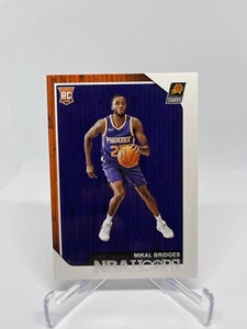 2018 Panini NBA Hoops Mikal Bridges RC #252 Suns/Nets - Picture 1 of 2