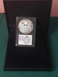 Gibraltar 1 Silver Crown Flowers of the Nation, Queen Elizabeth II 90th Birthday - Picture 1 of 5
