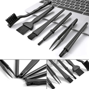 remove For Keyboard Computer Cleaners Keyboard Brush Kit 6 in 1 Anti Static - Afbeelding 1 van 12