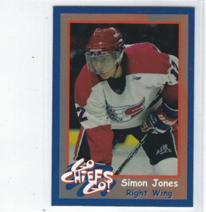 1998-99 Spokane Chiefs (WHL) Simon Jones