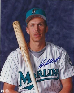 Autographed KURT ABBOTT Florida Marlins 8x10 Photo - COA - Picture 1 of 1