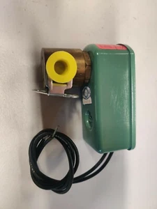 ASCO RED-HAT VALVE J8262D22 6 watts 208v 60hz 1/4 npt brass - Picture 1 of 7